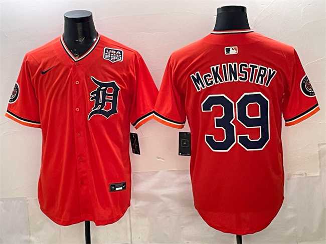 Men's Detroit Tigers #39 Zach McKinstry Orange 2026 Alternate USA 250' Patch Vapor Premier Limited Stitched Jersey Dzhi,We sell and wholesale Men's Detroit Tigers #39 Zach McKinstry Orange 2026 Alternate USA 250' Patch Vapor Premier Limited Stitched Jersey Dzhi on line form chian!