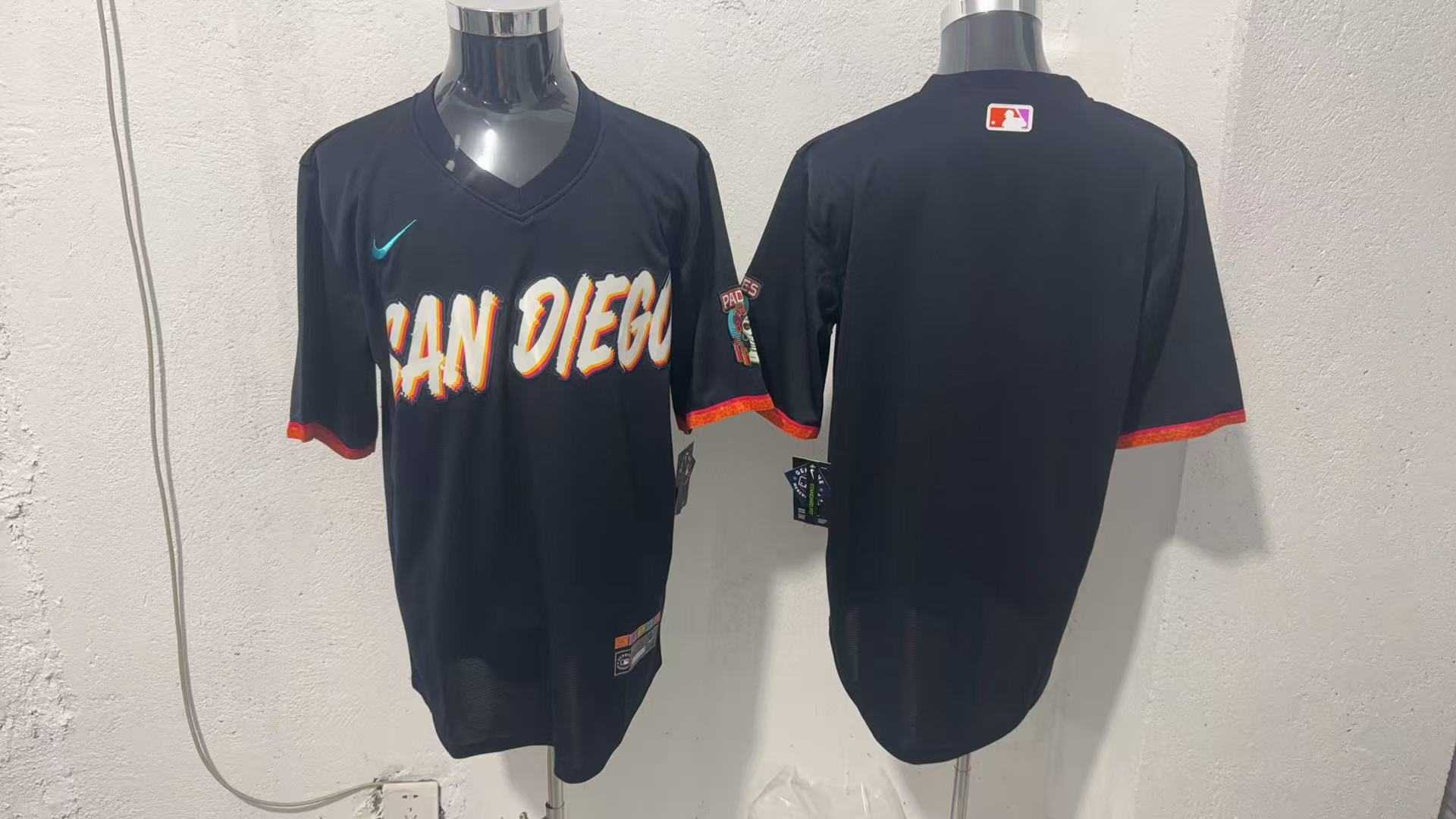 Men's San Diego Padres Blank Black 2026 City Connect Stadium Jersey,We sell and wholesale Men's San Diego Padres Blank Black 2026 City Connect Stadium Jersey on line form chian!