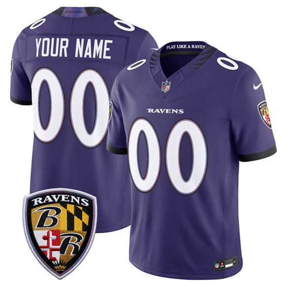 Men's Baltimore Ravens Active Player Custom Purple 2026 F.U.S.E Vapor Limited Football Stitched Jersey,We sell and wholesale Men's Baltimore Ravens Active Player Custom Purple 2026 F.U.S.E Vapor Limited Football Stitched Jersey on line form chian!