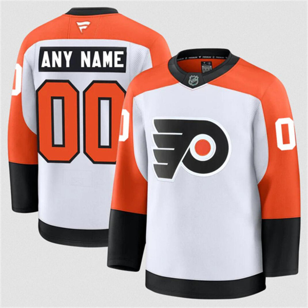 Men's Philadelphia Flyers ACTIVE PLAYER Custom White 2024-25 Away Stitched Hockey Jersey,We sell and wholesale Men's Philadelphia Flyers ACTIVE PLAYER Custom White 2024-25 Away Stitched Hockey Jersey on line form chian!