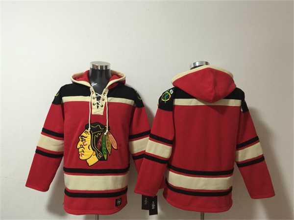 Men's Chicago Blackhawks Blank Red Lace-Up Pullover Hoodie,We sell and wholesale Men's Chicago Blackhawks Blank Red Lace-Up Pullover Hoodie on line form chian!