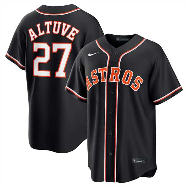 Men's Houston Astros #27 Jose Altuve 2026 Black Out Stitched Jersey Dzhi,We sell and wholesale Men's Houston Astros #27 Jose Altuve 2026 Black Out Stitched Jersey Dzhi on line form chian!