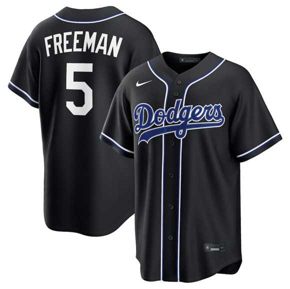 Men's Los Angeles Dodgers #5 Freddie Freeman 2026 Black Out Stitched Jersey Dzhi,We sell and wholesale Men's Los Angeles Dodgers #5 Freddie Freeman 2026 Black Out Stitched Jersey Dzhi on line form chian!