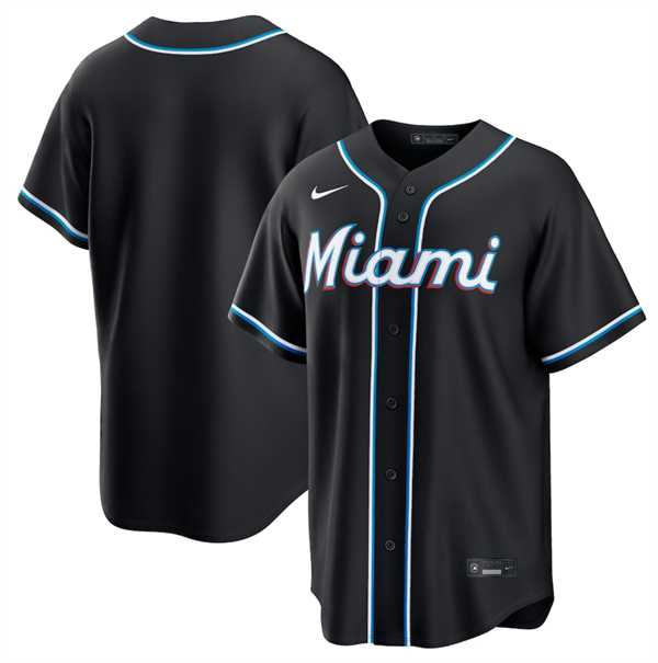 Men's Miami Marlins Blank 2026 Black Out Stitched Jersey Dzhi,We sell and wholesale Men's Miami Marlins Blank 2026 Black Out Stitched Jersey Dzhi on line form chian!