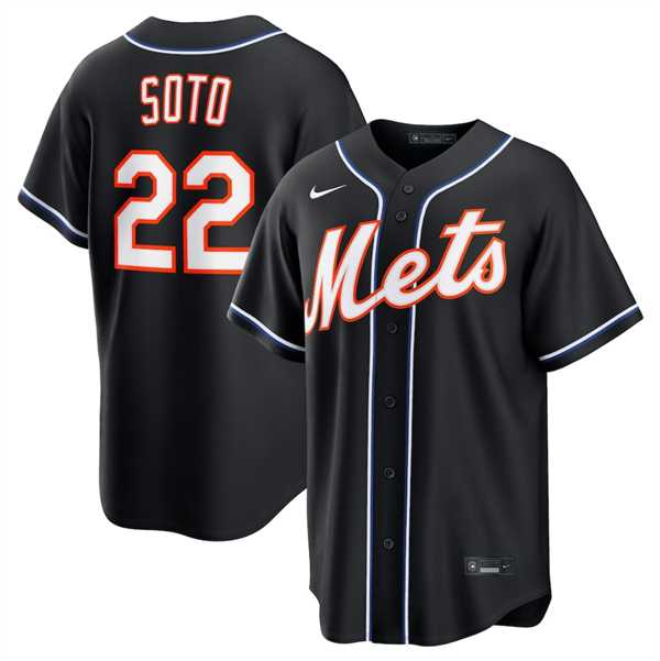 Men's New York Mets #22 Juan Soto 2026 Black Out Stitched Jersey Dzhi,We sell and wholesale Men's New York Mets #22 Juan Soto 2026 Black Out Stitched Jersey Dzhi on line form chian!