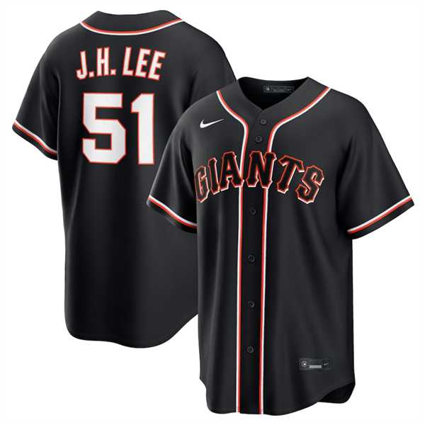 Men's San Francisco Giants #51 Jung Hoo Lee Black Out Stitched Jersey Dzhi,We sell and wholesale Men's San Francisco Giants #51 Jung Hoo Lee Black Out Stitched Jersey Dzhi on line form chian!