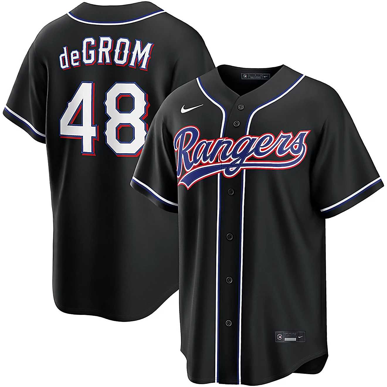 Men's Texas Rangers #48 Jacob Degrom 2026 Black Out Fashion Nike Jersey Dzhi,We sell and wholesale Men's Texas Rangers #48 Jacob Degrom 2026 Black Out Fashion Nike Jersey Dzhi on line form chian!
