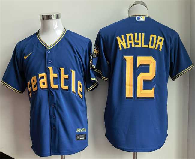 Men's Seattle Mariners #12 Josh Naylor Royal 2025 Cool Base Stitched jersey,We sell and wholesale Men's Seattle Mariners #12 Josh Naylor Royal 2025 Cool Base Stitched jersey on line form chian!