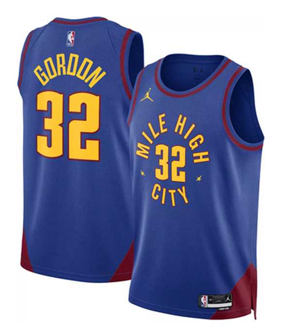 Men's Denver Nuggets #32 Aaron Gordon Blue Statement Edition Stitched Jersey Dzhi,We sell and wholesale Men's Denver Nuggets #32 Aaron Gordon Blue Statement Edition Stitched Jersey Dzhi on line form chian!