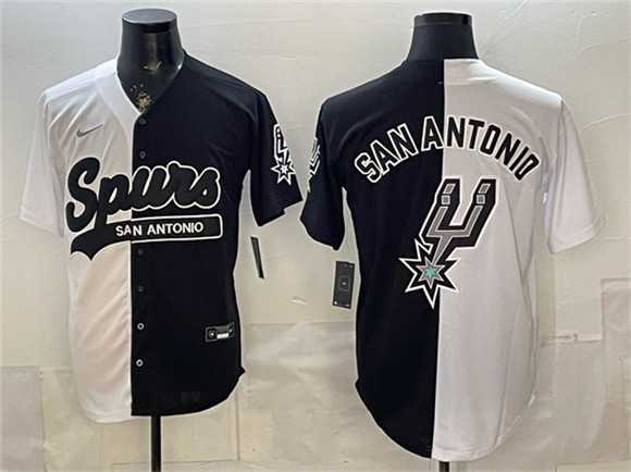 Men's San Antonio Spurs Team Big Logo White Black Stitched Jersey Dzhi,We sell and wholesale Men's San Antonio Spurs Team Big Logo White Black Stitched Jersey Dzhi on line form chian!