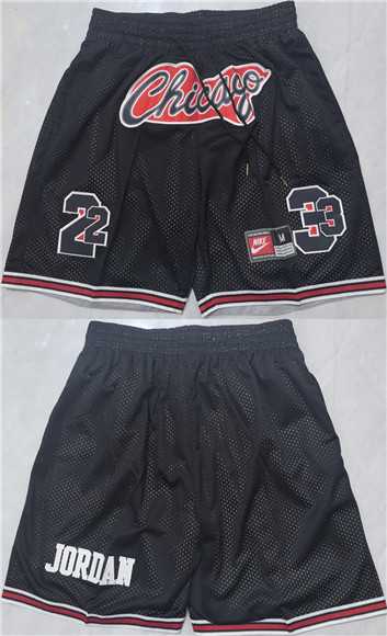 Men's Chicago Bulls #23 Michael Jordan Black Shorts 001 (Run Small),We sell and wholesale Men's Chicago Bulls #23 Michael Jordan Black Shorts 001 (Run Small) on line form chian!