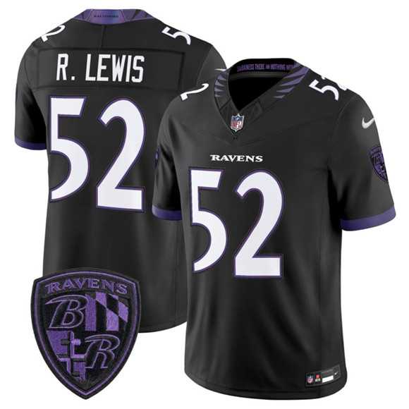 Men's Baltimore Ravens #52 Ray Lewis Black 2026 F.U.S.E. Alternate Vapor Limited Stitched Jersey Dzhi,We sell and wholesale Men's Baltimore Ravens #52 Ray Lewis Black 2026 F.U.S.E. Alternate Vapor Limited Stitched Jersey Dzhi on line form chian!