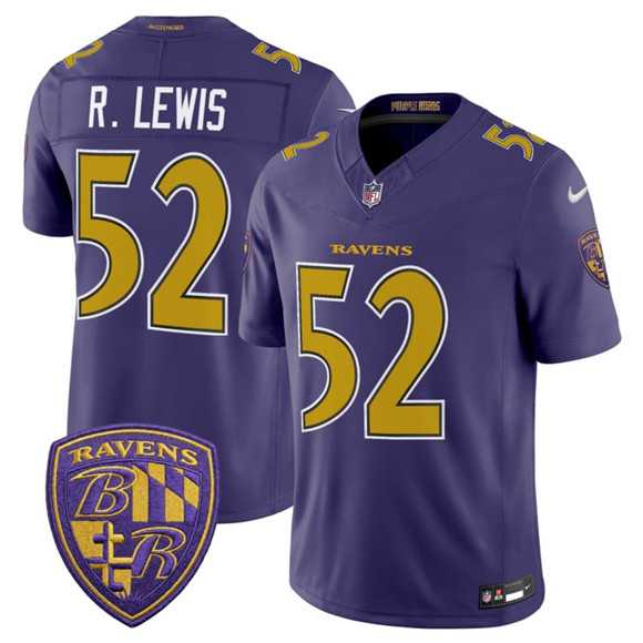 Men's Baltimore Ravens #52 Ray Lewis Purple 2026 F.U.S.E. Alternate Vapor Limited Stitched Jersey Dzhi,We sell and wholesale Men's Baltimore Ravens #52 Ray Lewis Purple 2026 F.U.S.E. Alternate Vapor Limited Stitched Jersey Dzhi on line form chian!