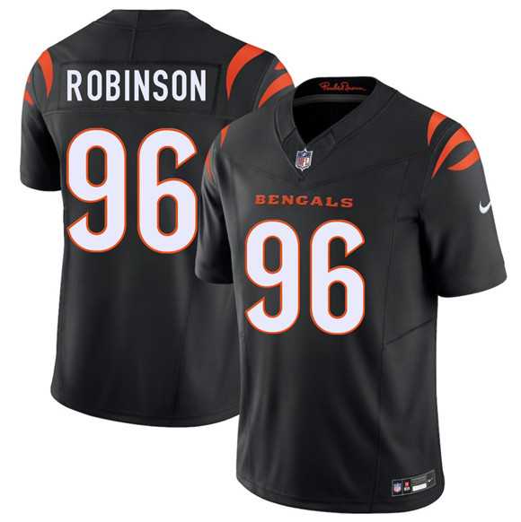 Men's Cincinnati Bengals #96 Landon Robinson Black 2026 Draft F.U.S.E. Vapor Untouchable Limited Stitched Jersey Dzhi,We sell and wholesale Men's Cincinnati Bengals #96 Landon Robinson Black 2026 Draft F.U.S.E. Vapor Untouchable Limited Stitched Jersey Dzhi on line form chian!