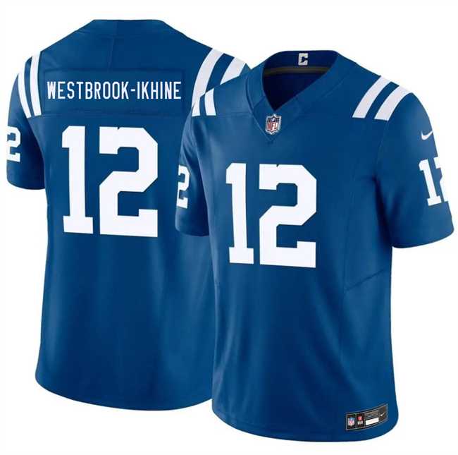 Men's Indianapolis Colts #12 Nick Westbrook-Ikhine Blue 2026 F.U.S.E. Vapor Limited Stitched Jersey Dzhi,We sell and wholesale Men's Indianapolis Colts #12 Nick Westbrook-Ikhine Blue 2026 F.U.S.E. Vapor Limited Stitched Jersey Dzhi on line form chian!