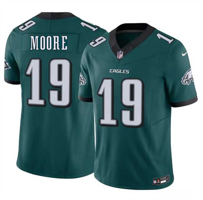 Men's Philadelphia Eagles #19 Elijah Moore Green 2026 F.U.S.E. Vapor Untouchable Limited Stitched Jersey Dzhi,We sell and wholesale Men's Philadelphia Eagles #19 Elijah Moore Green 2026 F.U.S.E. Vapor Untouchable Limited Stitched Jersey Dzhi on line form chian!