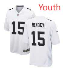 Youth Las Vegas Raiders #15 Fernando Mendoza White Vapor Limited Stitched Jersey Dzhi,We sell and wholesale Youth Las Vegas Raiders #15 Fernando Mendoza White Vapor Limited Stitched Jersey Dzhi on line form chian!