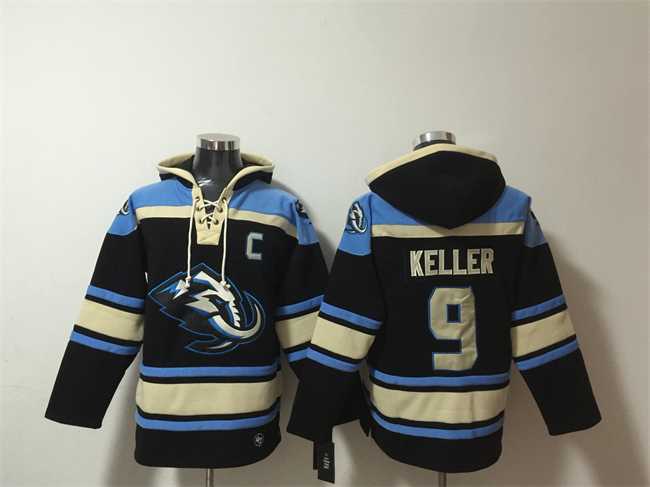 Men's Utah Mammoth #9 Clayton Keller Black Blue Ageless Must-Have Lace-Up Pullover Hoodie,We sell and wholesale Men's Utah Mammoth #9 Clayton Keller Black Blue Ageless Must-Have Lace-Up Pullover Hoodie on line form chian!