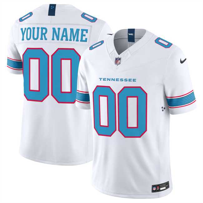 Men's Tennessee Titans Active Player Custom White 2026 F.U.S.E. Vapor Limited Stitched Football Jersey,We sell and wholesale Men's Tennessee Titans Active Player Custom White 2026 F.U.S.E. Vapor Limited Stitched Football Jersey on line form chian!
