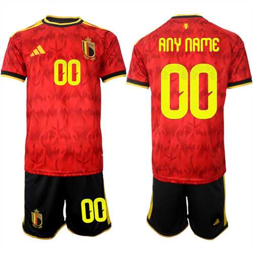 Men's Belgium Custom Any Name And Number National Team FIFA x World Cup 2026 Home Red On Field Jersey,We sell and wholesale Men's Belgium Custom Any Name And Number National Team FIFA x World Cup 2026 Home Red On Field Jersey on line form chian!