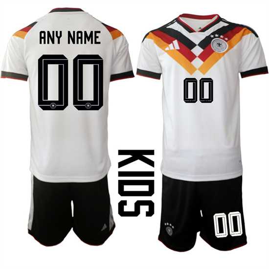 Youth Germany Custom Any Name And Number Team FIFA x World Cup 2026 Home White On Field Kids Jersey,We sell and wholesale Youth Germany Custom Any Name And Number Team FIFA x World Cup 2026 Home White On Field Kids Jersey on line form chian!