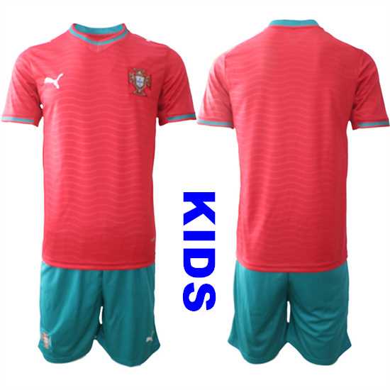Youth Portugal Bland Or Custom National Team FIFA x World Cup 2026 Home Red On Eusebio special edition Kids Jersey,We sell and wholesale Youth Portugal Bland Or Custom National Team FIFA x World Cup 2026 Home Red On Eusebio special edition Kids Jersey on line form chian!