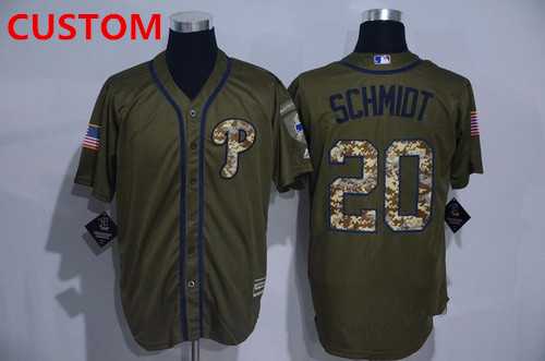 Men's Philadelphia Phillies Custom Retired Green Salute to Service Cool Base Stitched MLB Jersey,We sell and wholesale Men's Philadelphia Phillies Custom Retired Green Salute to Service Cool Base Stitched MLB Jersey on line form chian!