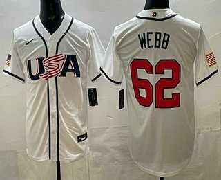 Men's USA #62 Logan Webb White 2026 World Baseball Classic Cool Base Jersey,We sell and wholesale Men's USA #62 Logan Webb White 2026 World Baseball Classic Cool Base Jersey on line form chian!