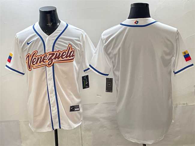 Men's Venezuela Baseball Blank White 2026 World Baseball Classic Home Stadium Stitched Jersey,We sell and wholesale Men's Venezuela Baseball Blank White 2026 World Baseball Classic Home Stadium Stitched Jersey on line form chian!