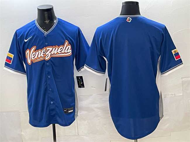 Men's Venezuela Baseball Blank Blue 2026 World Baseball Classic Road Stadium Stitched Jersey,We sell and wholesale Men's Venezuela Baseball Blank Blue 2026 World Baseball Classic Road Stadium Stitched Jersey on line form chian!
