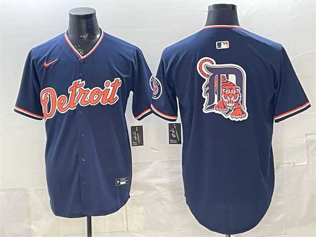 Men's Detroit Tigers Team Big Logo Navy 2026 Alternate Vapor Premier Limited Stitched Jersey Dzhi,We sell and wholesale Men's Detroit Tigers Team Big Logo Navy 2026 Alternate Vapor Premier Limited Stitched Jersey Dzhi on line form chian!