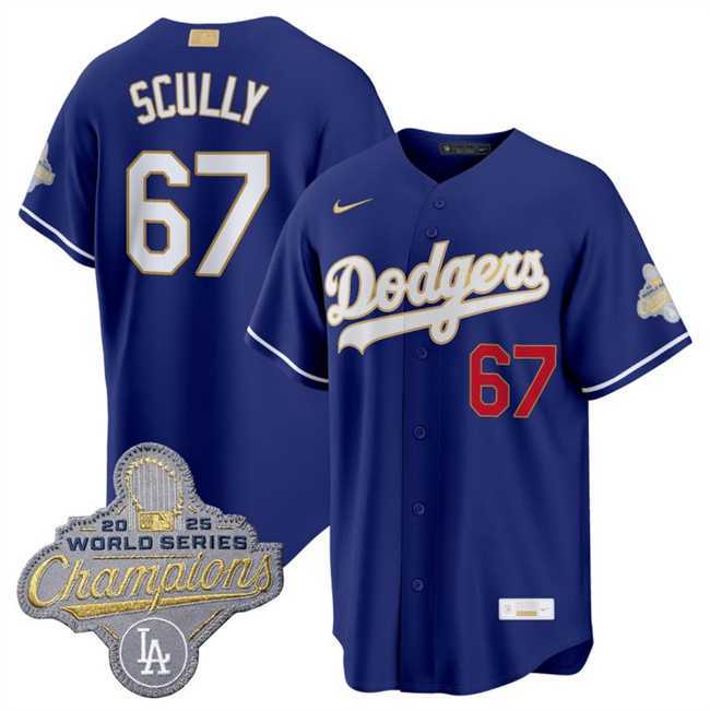 Men's Los Angeles Dodgers #67 Vin Scully Royal 2026 Alternate Gold Collection Stadium Stitched Jersey Dzhi,We sell and wholesale Men's Los Angeles Dodgers #67 Vin Scully Royal 2026 Alternate Gold Collection Stadium Stitched Jersey Dzhi on line form chian!