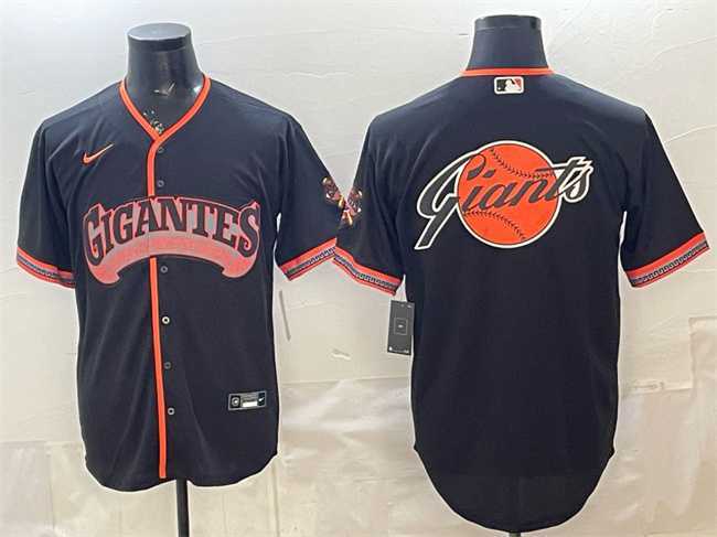 Men's San Francisco Giants Team Big Logo Black 2026 Alternate Stadium Stitched Jersey Dzhi,We sell and wholesale Men's San Francisco Giants Team Big Logo Black 2026 Alternate Stadium Stitched Jersey Dzhi on line form chian!
