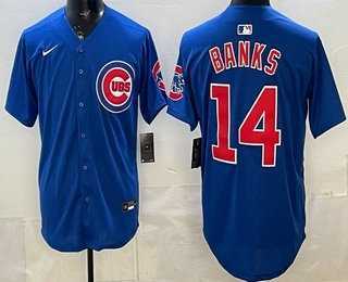 Men's Chicago Cubs #14 Ernie Banks Blue Limited Jersey,We sell and wholesale Men's Chicago Cubs #14 Ernie Banks Blue Limited Jersey on line form chian!
