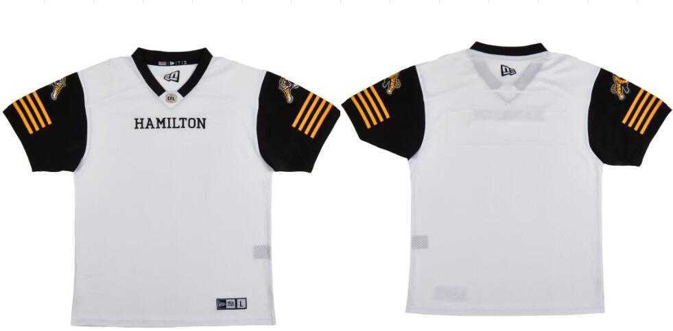 CFL Hamilton Tiger-Cats Blank Crested Away White Jersey,We sell and wholesale CFL Hamilton Tiger-Cats Blank Crested Away White Jersey on line form chian!