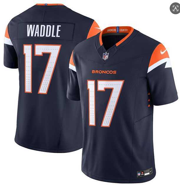 Men's Denver Broncos #17 Jaylen Waddle Navy 2026 F.U.S.E. Vapor Limited Stitched Jersey Dzhi,We sell and wholesale Men's Denver Broncos #17 Jaylen Waddle Navy 2026 F.U.S.E. Vapor Limited Stitched Jersey Dzhi on line form chian!