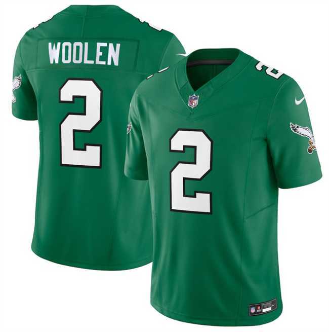 Men's Philadelphia Eagles #2 Tariq Woolen Kelly Green 2026 F.U.S.E. Vapor Untouchable Limited Throwback Stitched Jersey Dzhi,We sell and wholesale Men's Philadelphia Eagles #2 Tariq Woolen Kelly Green 2026 F.U.S.E. Vapor Untouchable Limited Throwback Stitched Jersey Dzhi on line form chian!