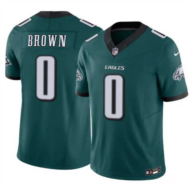 Men's Philadelphia Eagles #0 Hollywood Brown Green 2026 F.U.S.E. Vapor Untouchable Limited Stitched Jersey Dzhi,We sell and wholesale Men's Philadelphia Eagles #0 Hollywood Brown Green 2026 F.U.S.E. Vapor Untouchable Limited Stitched Jersey Dzhi on line form chian!