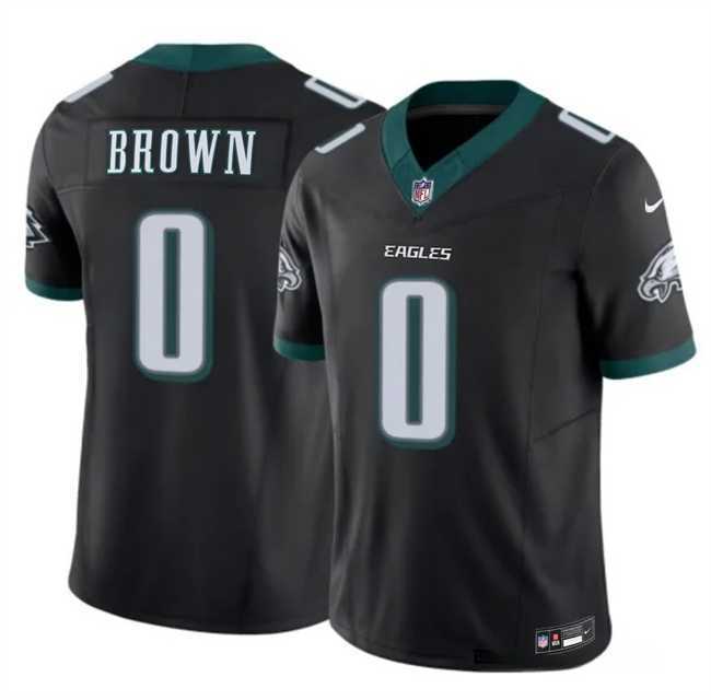 Men's Philadelphia Eagles #0 Hollywood Brown Black 2026 F.U.S.E. Vapor Untouchable Limited Stitched Jersey Dzhi,We sell and wholesale Men's Philadelphia Eagles #0 Hollywood Brown Black 2026 F.U.S.E. Vapor Untouchable Limited Stitched Jersey Dzhi on line form chian!