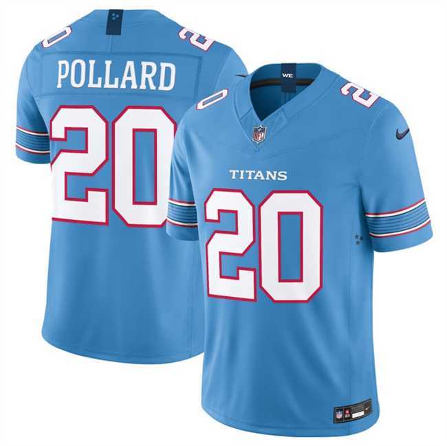 Men's Tennessee Titans #20 Tony Pollard Light Blue 2026 F.U.S.E. Vapor Limited Stitched Jersey Dzhi,We sell and wholesale Men's Tennessee Titans #20 Tony Pollard Light Blue 2026 F.U.S.E. Vapor Limited Stitched Jersey Dzhi on line form chian!