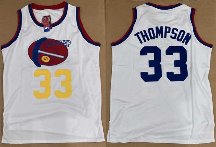 Men's Denver Nuggets #33 David Thompson White Stitched Jersey,We sell and wholesale Men's Denver Nuggets #33 David Thompson White Stitched Jersey on line form chian!