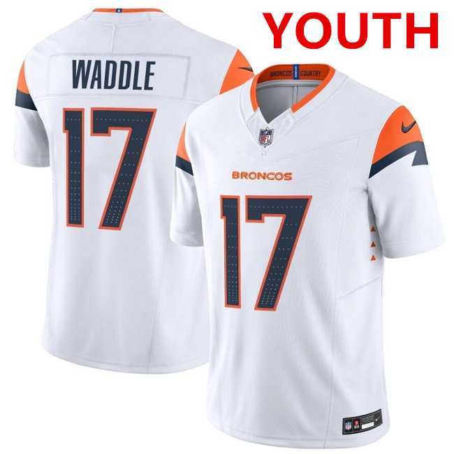 Youth Denver broncos #17 Jaylen Waddle white 2026 f.u.s.e vapor untouchable limited stitched jersey Dzhi,We sell and wholesale Youth Denver broncos #17 Jaylen Waddle white 2026 f.u.s.e vapor untouchable limited stitched jersey Dzhi on line form chian!