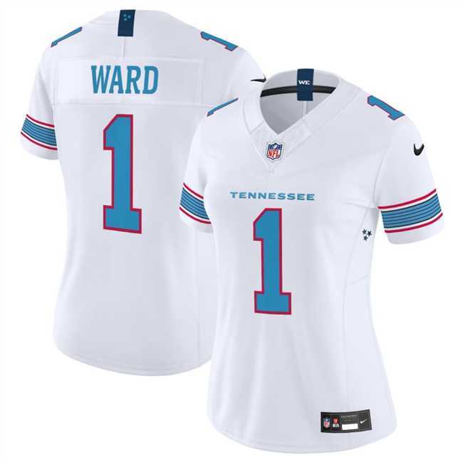 Women's Tennessee Titans #1 Cameron Ward White 2026 F.U.S.E. Vapor Limited Stitched Jersey Dzhi,We sell and wholesale Women's Tennessee Titans #1 Cameron Ward White 2026 F.U.S.E. Vapor Limited Stitched Jersey Dzhi on line form chian!