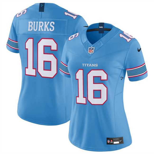 Women's Tennessee Titans #16 Treylon Burks Light Blue 2026 F.U.S.E. Vapor Limited Stitched Jersey Dzhi,We sell and wholesale Women's Tennessee Titans #16 Treylon Burks Light Blue 2026 F.U.S.E. Vapor Limited Stitched Jersey Dzhi on line form chian!