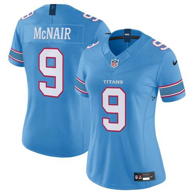 Women's Tennessee Titans #9 Steve McNair Light Blue 2026 F.U.S.E. Vapor Limited Stitched Jersey Dzhi,We sell and wholesale Women's Tennessee Titans #9 Steve McNair Light Blue 2026 F.U.S.E. Vapor Limited Stitched Jersey Dzhi on line form chian!