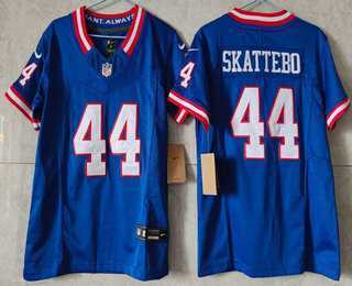 Youth New York Giants #44 Cam Skattebo Limited FUSE Blue Classic Vapor Jersey,We sell and wholesale Youth New York Giants #44 Cam Skattebo Limited FUSE Blue Classic Vapor Jersey on line form chian!