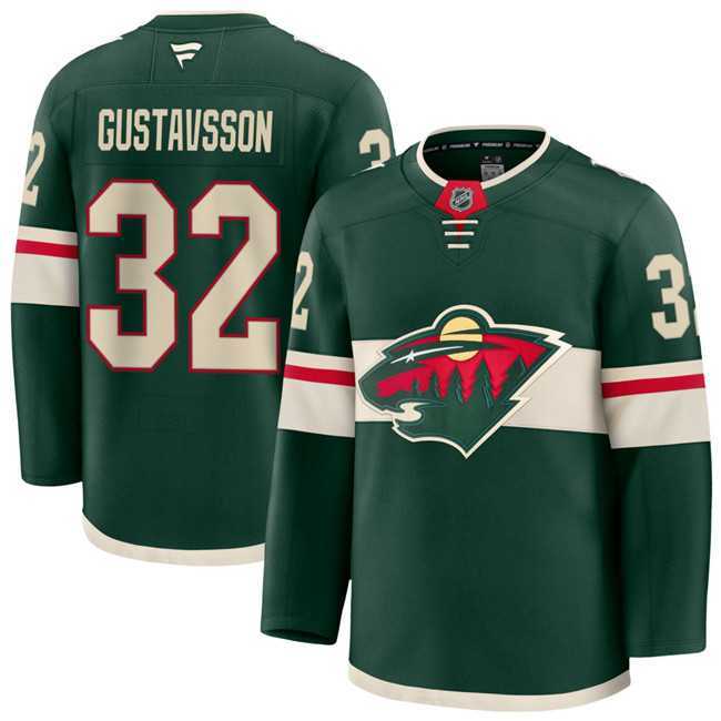 Men's Minnesota Wild #32 Filip Gustavsson Green Home Stitched Jersey Dzhi,We sell and wholesale Men's Minnesota Wild #32 Filip Gustavsson Green Home Stitched Jersey Dzhi on line form chian!