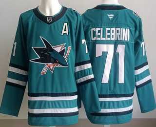 Men's San Jose Sharks #71 Macklin Celebrini Teal Stitched Jersey,We sell and wholesale Men's San Jose Sharks #71 Macklin Celebrini Teal Stitched Jersey on line form chian!
