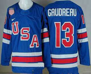 Men's USA #13 Johnny Gudreau Blue 2026 olympics Stitched Jersey,We sell and wholesale Men's USA #13 Johnny Gudreau Blue 2026 olympics Stitched Jersey on line form chian!