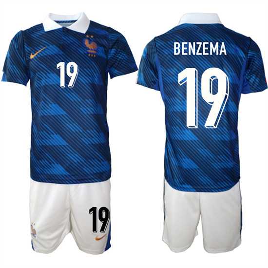 Men's France #19 BENZEMA National Team FIFA x World Cup 2026 Home On Field Jersey,We sell and wholesale Men's France #19 BENZEMA National Team FIFA x World Cup 2026 Home On Field Jersey on line form chian!